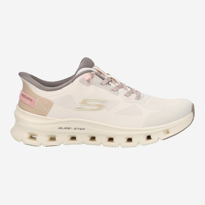Skechers GLIDE STEP - Beige - Rückansicht