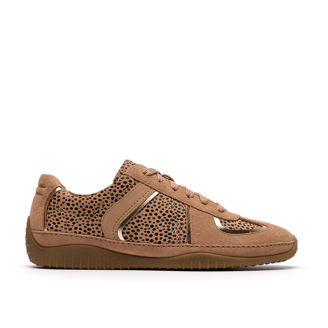 Clarks Meridor Lo - Beige , Leo-Look - Rückansicht
