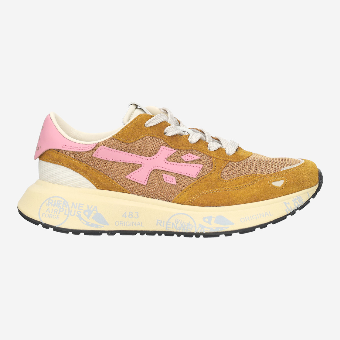 Premiata LAURYN - Gelb - Rückansicht