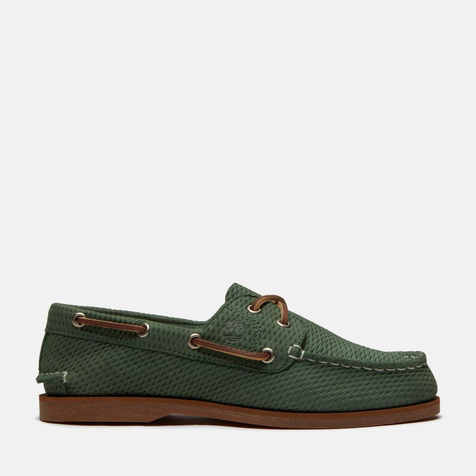 Timberland A2Q9X CLASSIC BOAT SHOE - Grün - Rückansicht