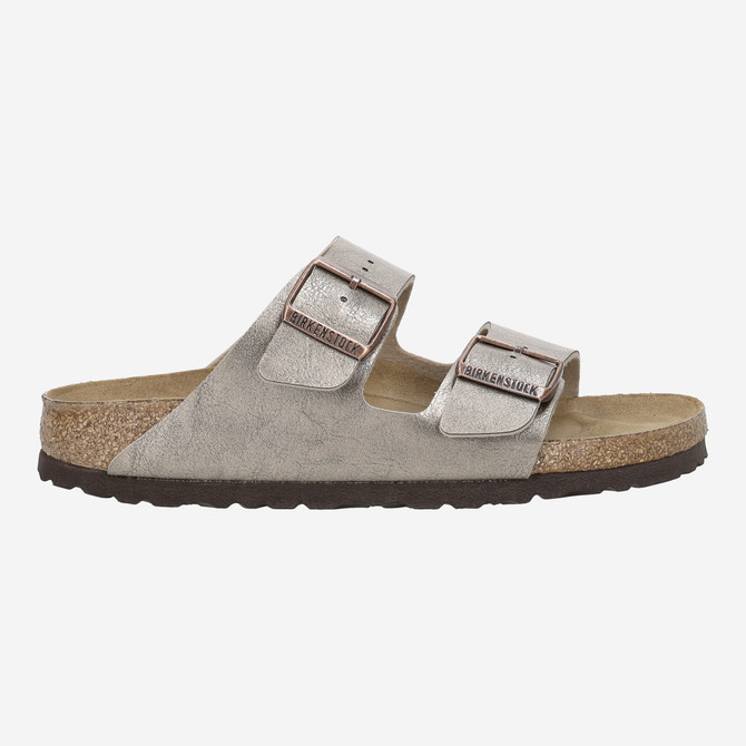 birkenstock ARIZONA BIRKO-FLOR - Beige - Rückansicht