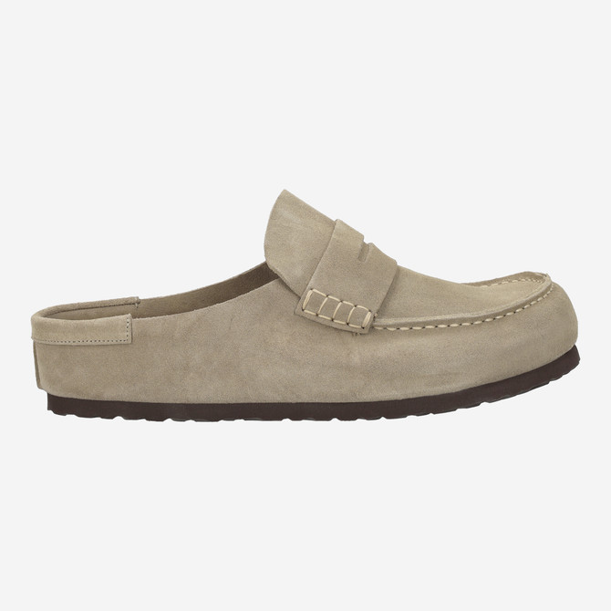 birkenstock NAPLES WRAPPED SUEDE - Beige - Rückansicht