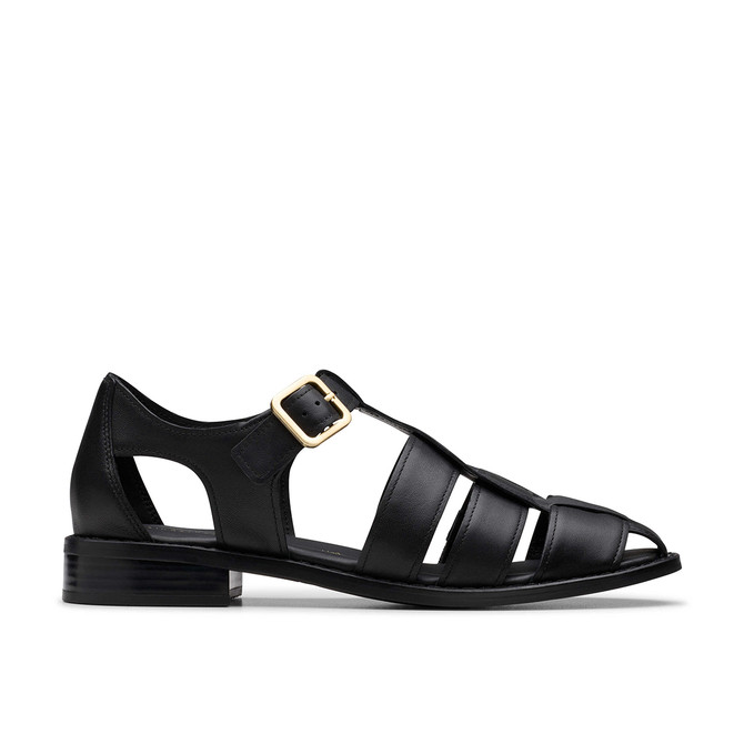 Clarks Hana Sun - Schwarz - Rückansicht