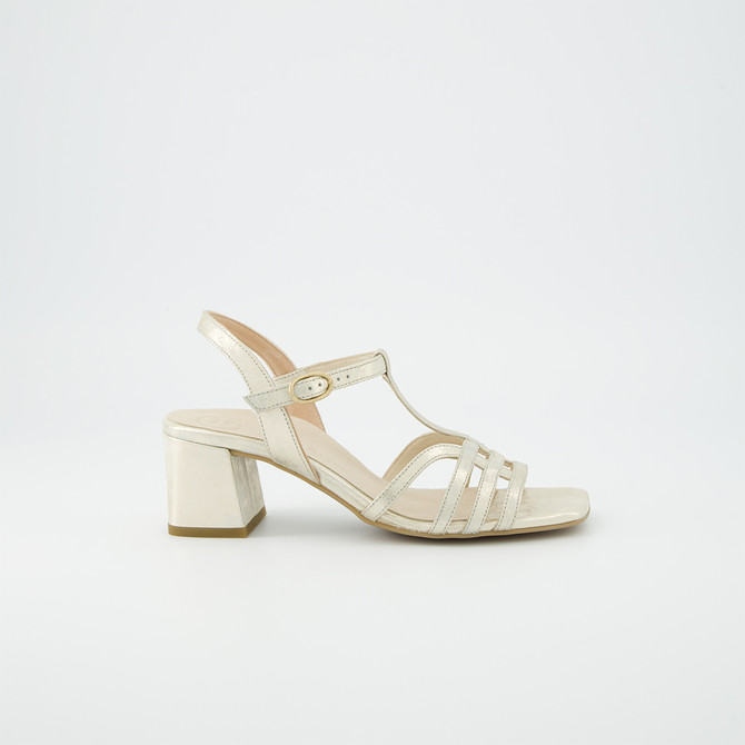 Paul Green 6197-009 - Beige, metallik - Rückansicht
