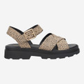 Clarks Orinoco3 Cross - Beige kombiniert - Rückansicht