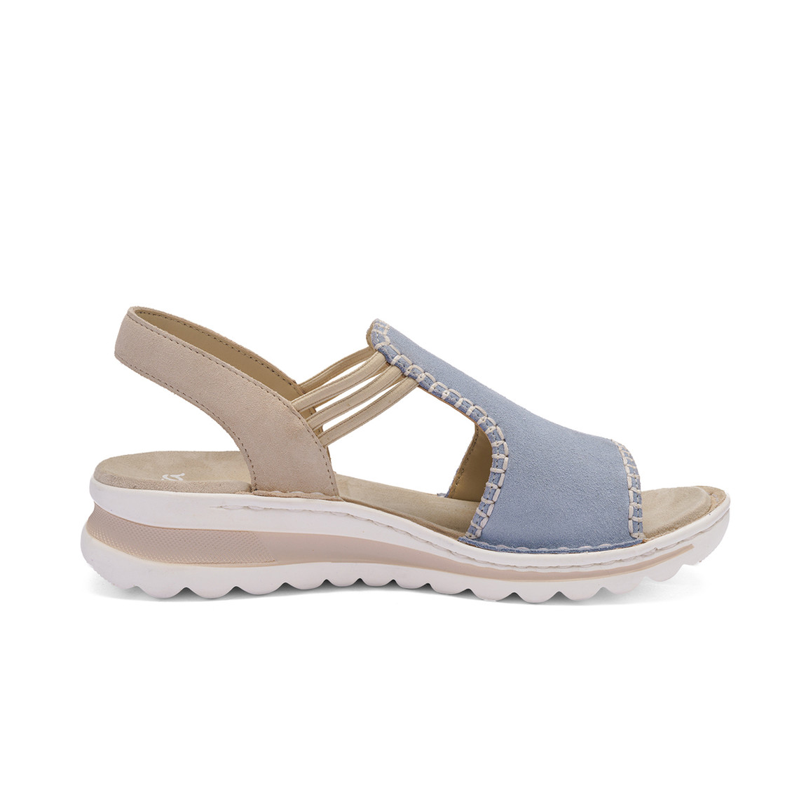 Ara TAMPA-S 2.0 - Blau, kombiniert - Rückansicht