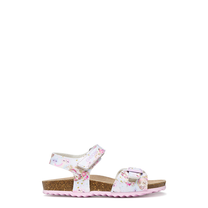 Geox ADRIEL - Weiß,kombiniert - Rückansicht