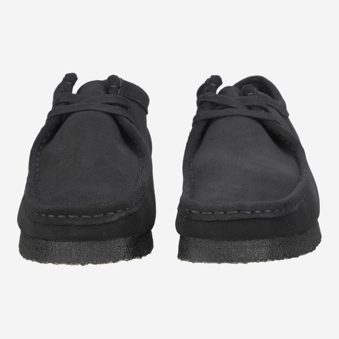 Clarks Wallabee - Schwarz - Frontansicht