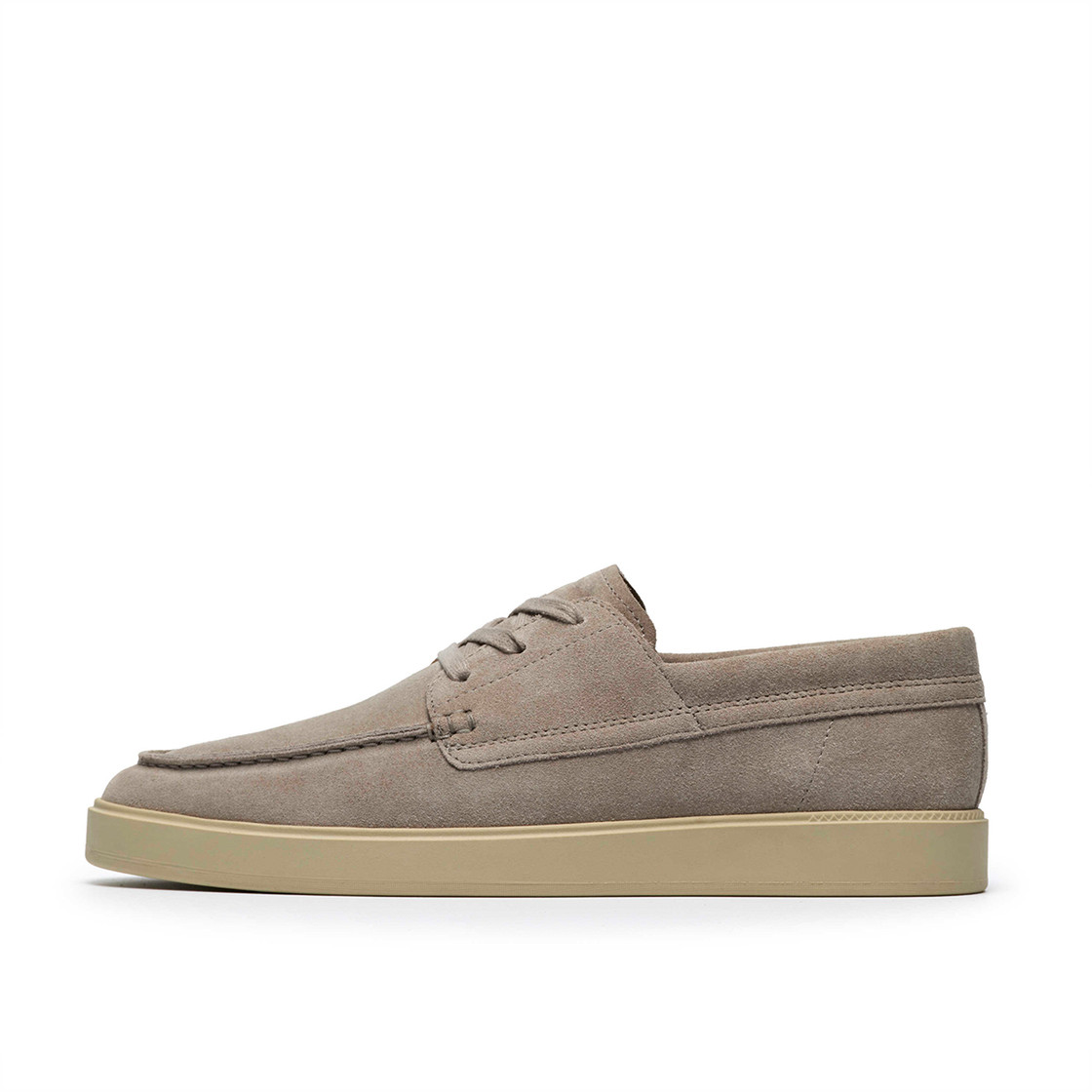 Clarks Lockford Boat - Grau - Frontansicht