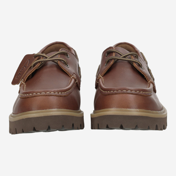 Clarks Cleyhill Boat - Braun - Frontansicht