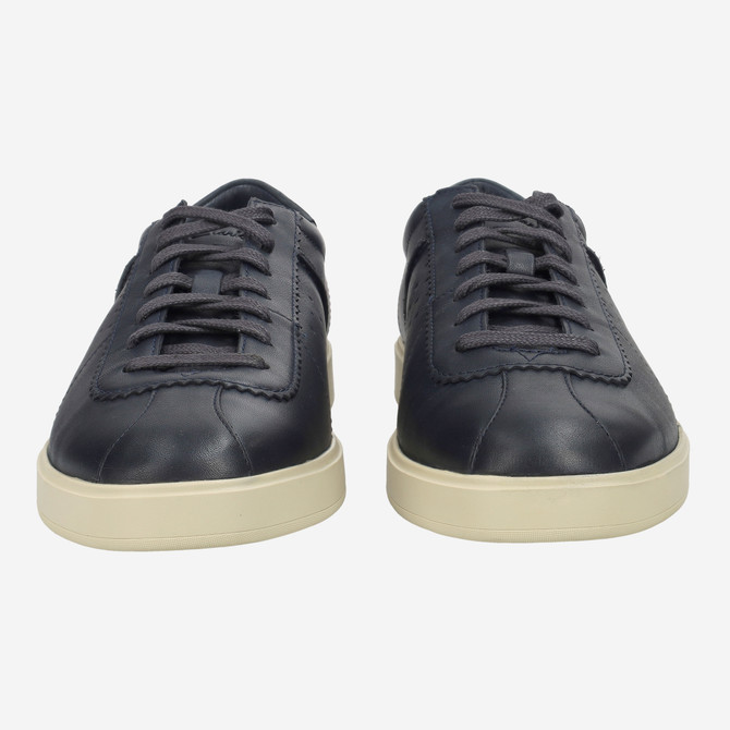 Clarks Lockford Lace - Blau - Frontansicht