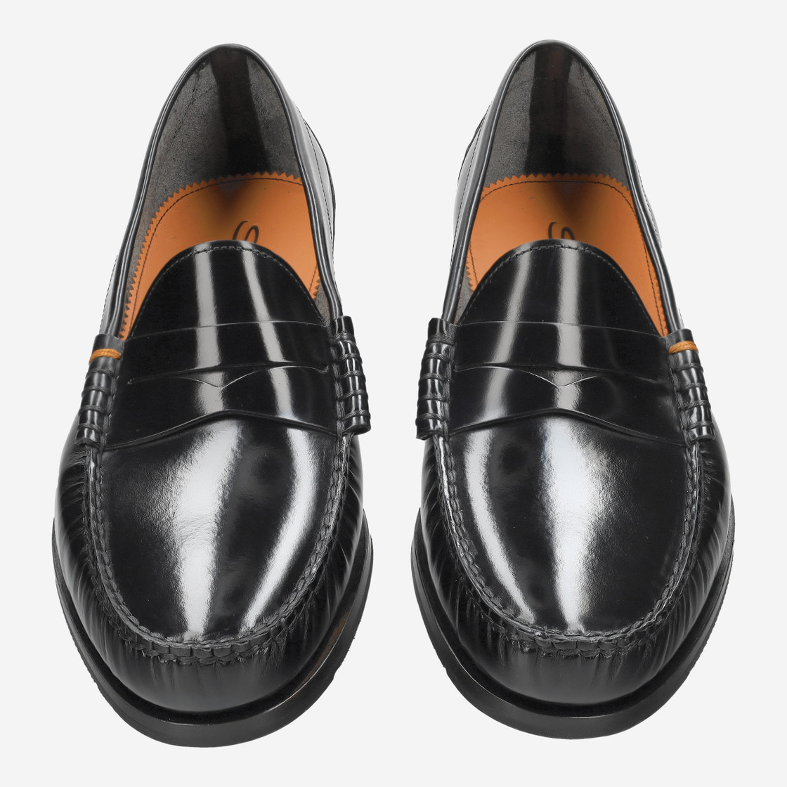 Santoni 18955 N01 - Schwarz - Frontansicht