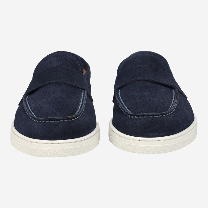 La Martina MOCASSINO UOMO - Blau - Frontansicht