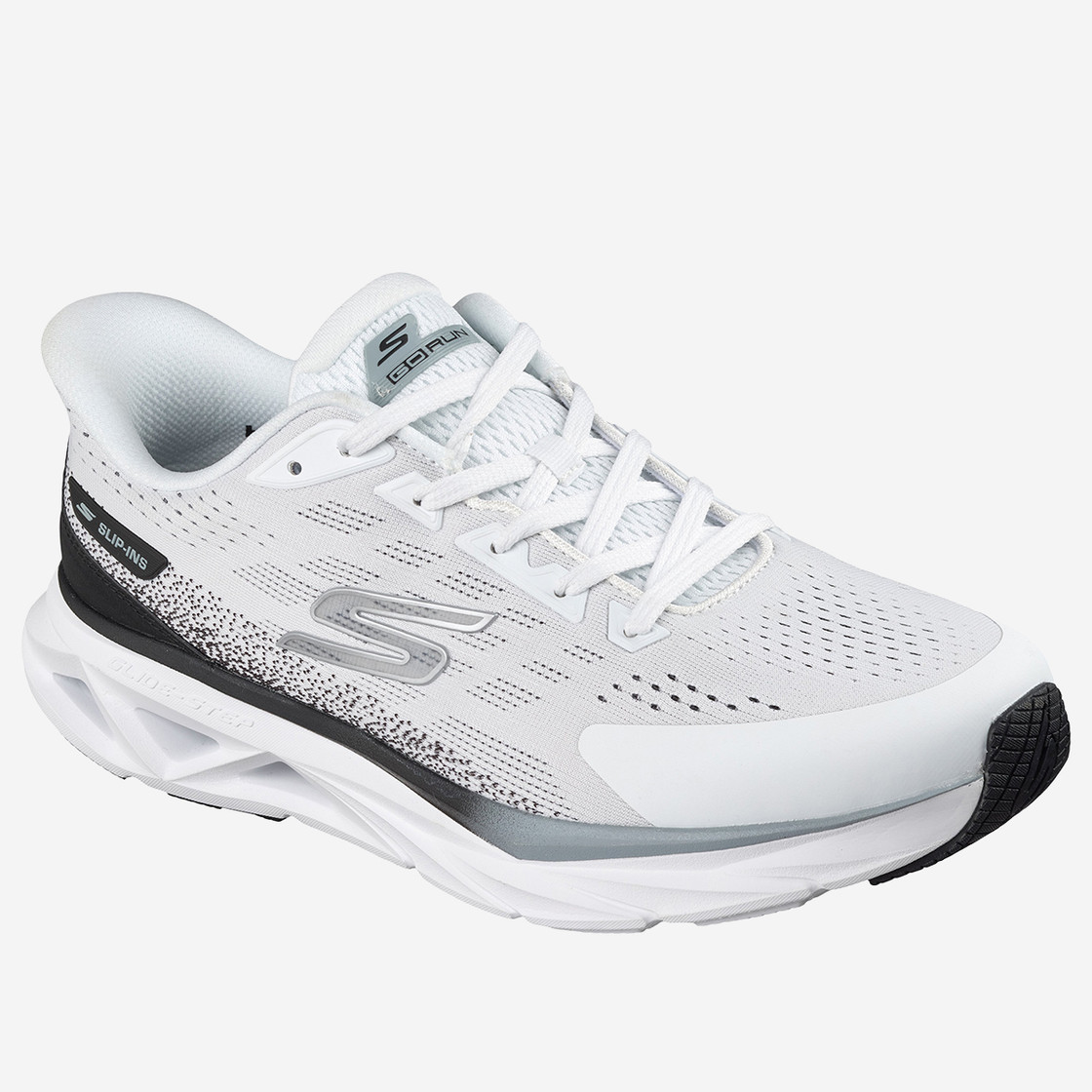 Skechers GLIDE STEP - Weiß - Frontansicht