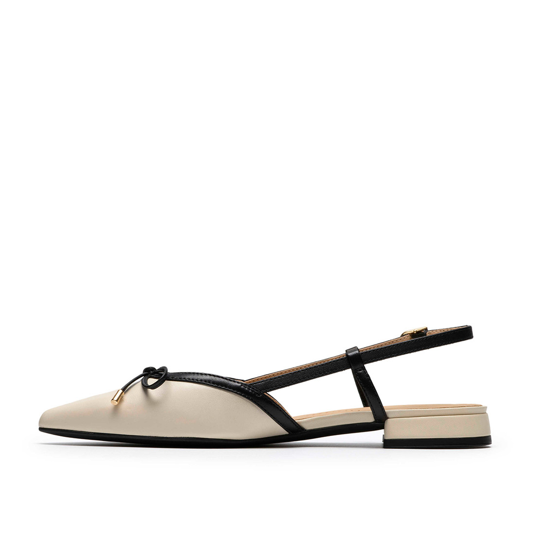 Clarks Sensa15 Bow - Weiß (Creme) - Frontansicht