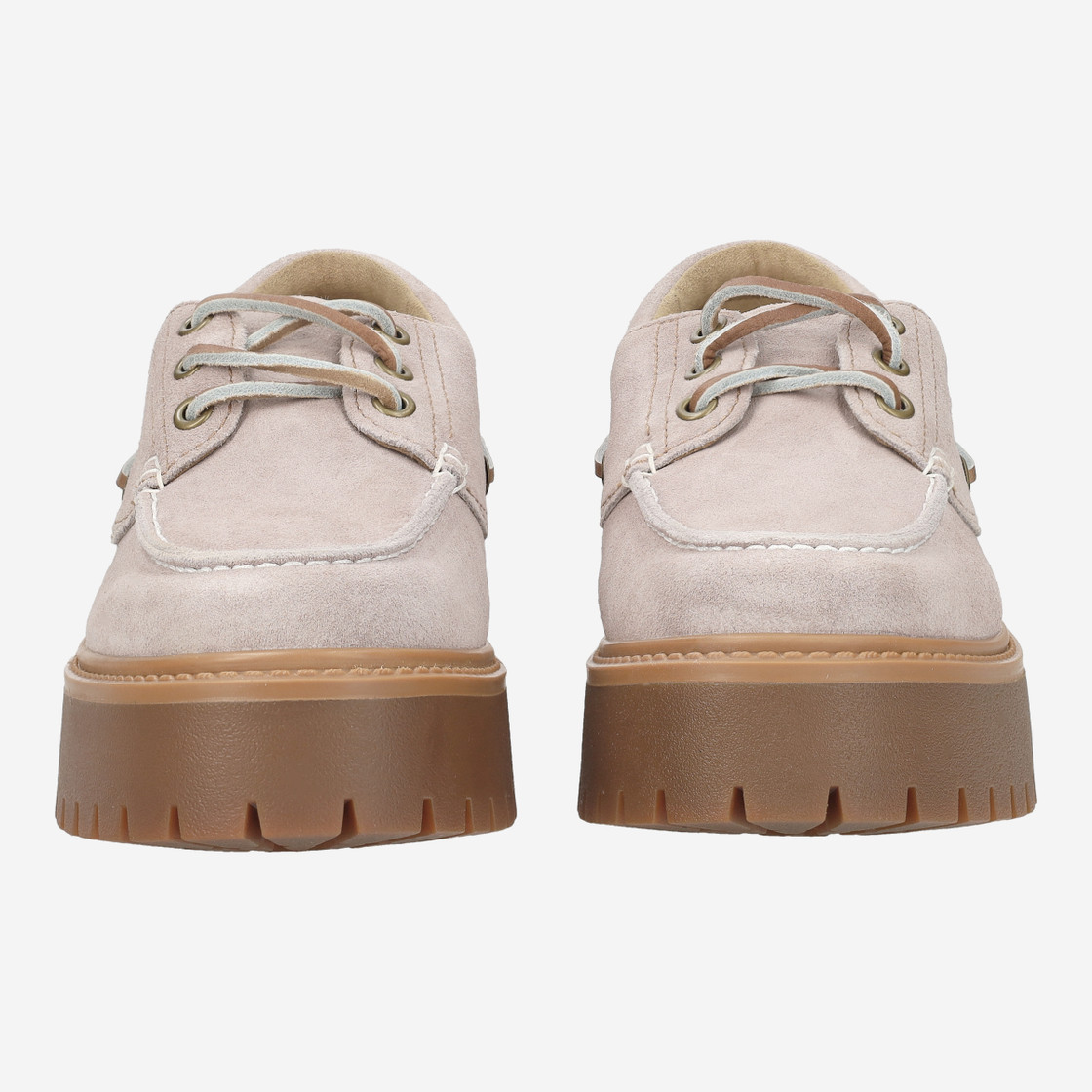 Timberland A2GVF STONE STREET BOAT SHOE - Grau - Frontansicht