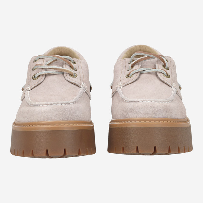 Timberland A2GVF STONE STREET BOAT SHOE - Grau - Frontansicht