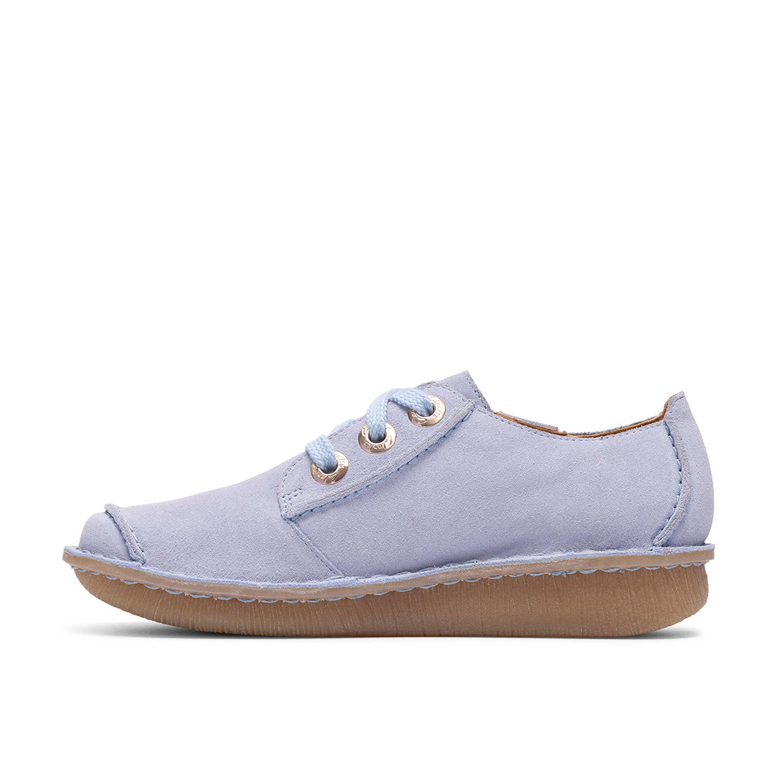 Clarks Funny Dream - Blau, hell - Frontansicht