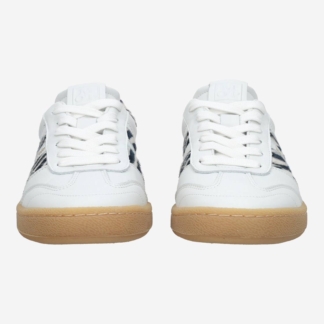 Marc O’ Polo COURT W 5AF - Weiß, Leo-Look  - Frontansicht