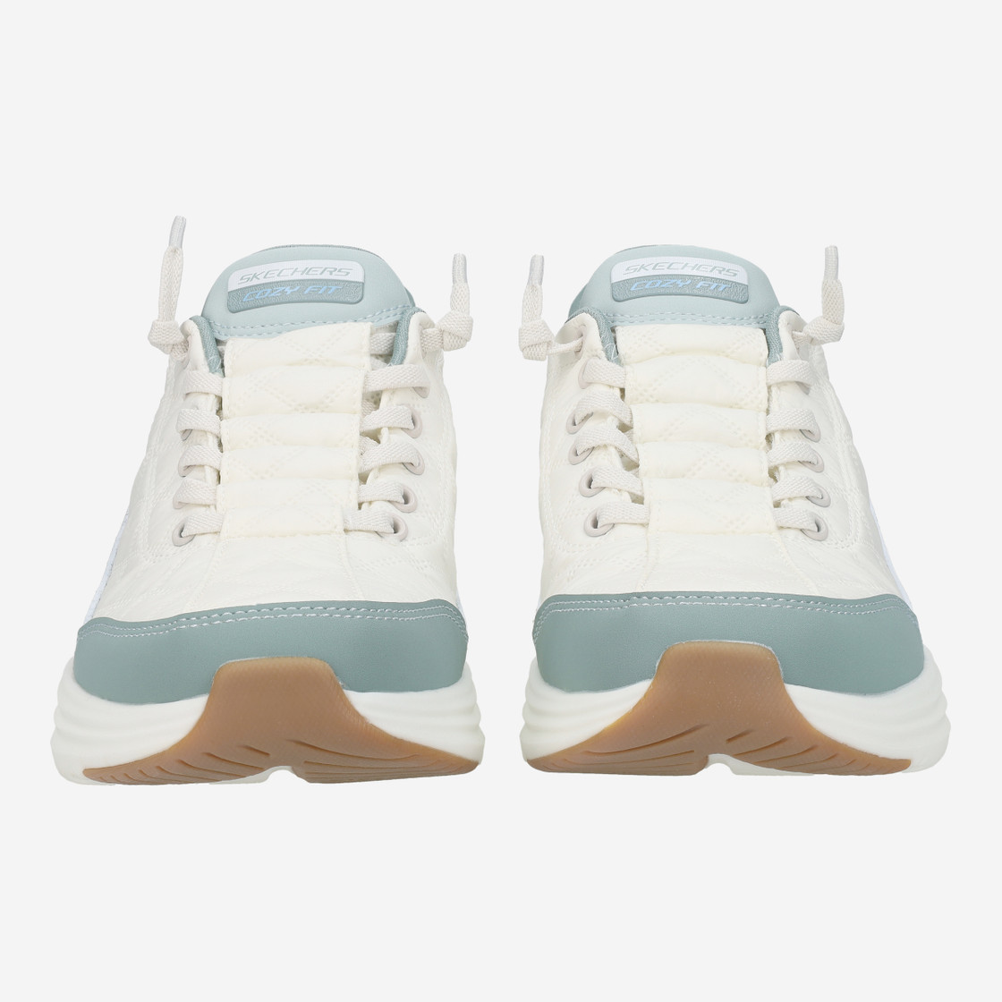 Skechers CONTOUR FOAM - Weiß kombiniert - Frontansicht