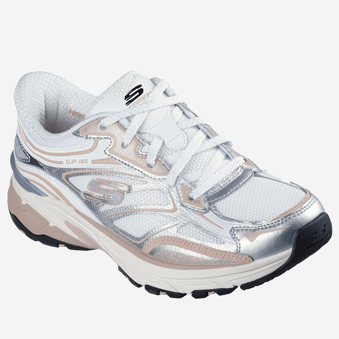 Skechers STAMINA - Silber - Frontansicht