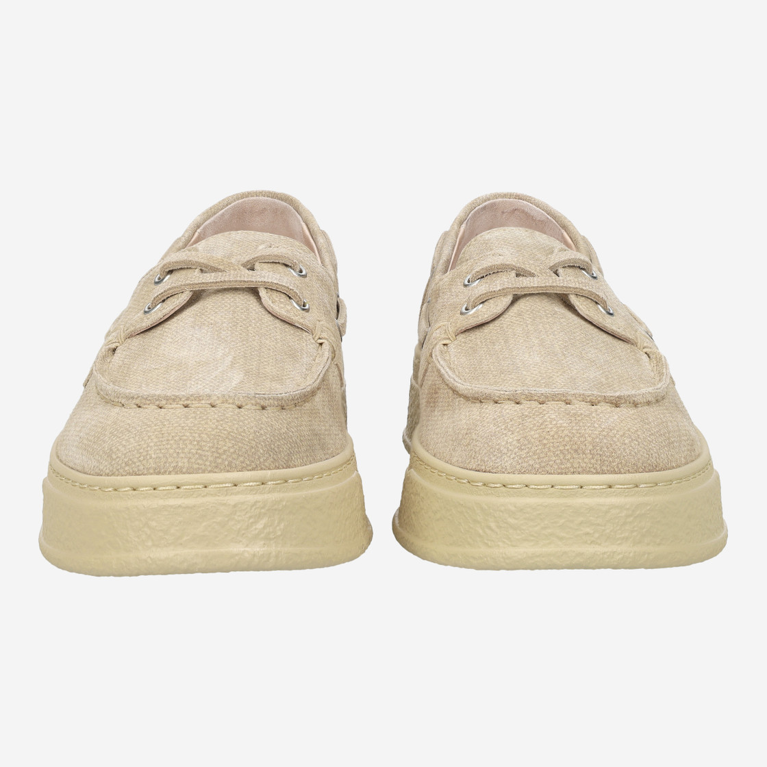 Attilio Giusti GIULY BOAT - Braun / Beige - Frontansicht