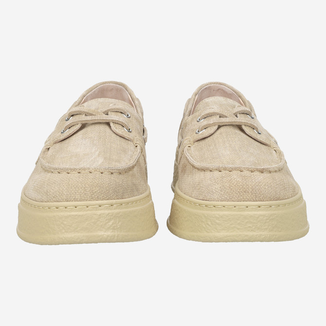 Attilio Giusti GIULY BOAT - Braun / Beige - Frontansicht