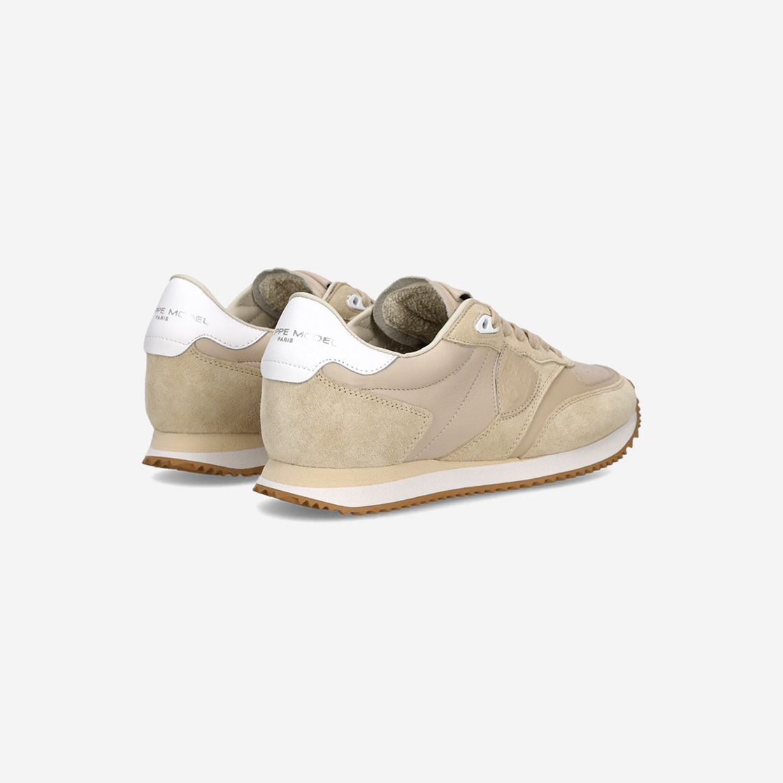 Philippe Model BLVILLE LOW - Beige - Frontansicht