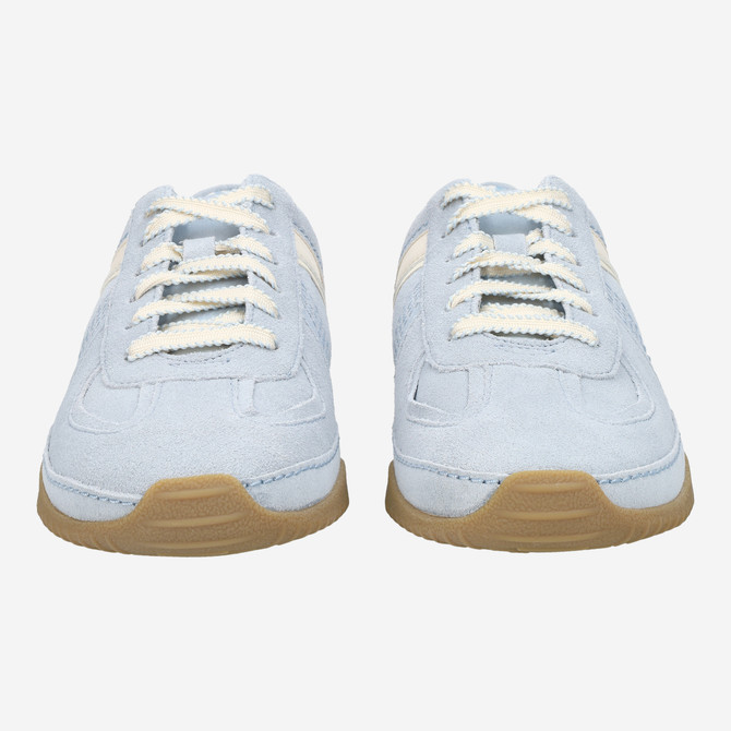 Clarks Meridor Lo - Blau, hell - Frontansicht