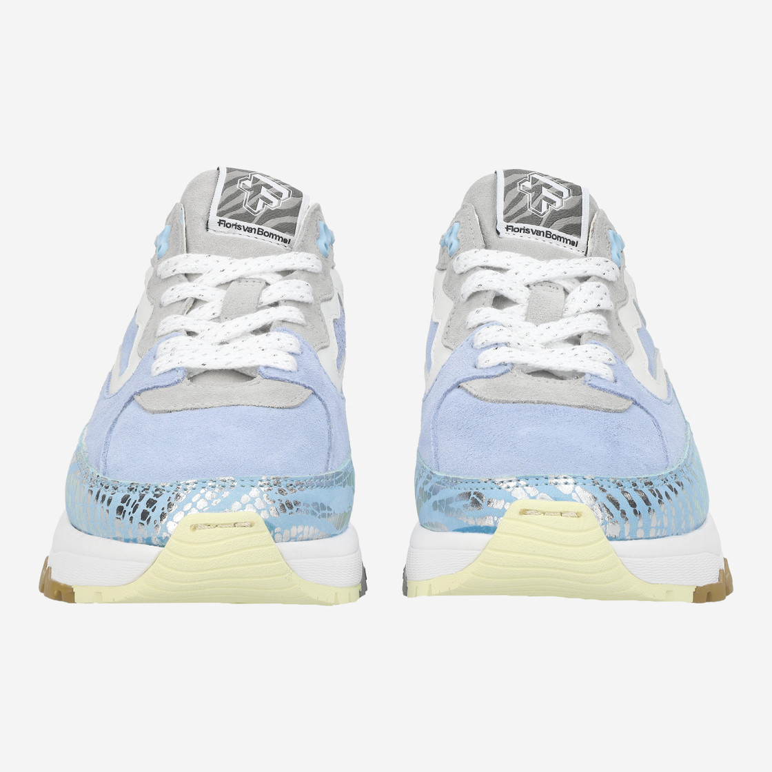 Floris van Bommel Treni - Blau, kombiniert - Frontansicht