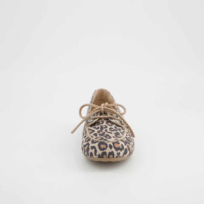 Paul Green 1136-109 - Braun / Leo-Look - Frontansicht