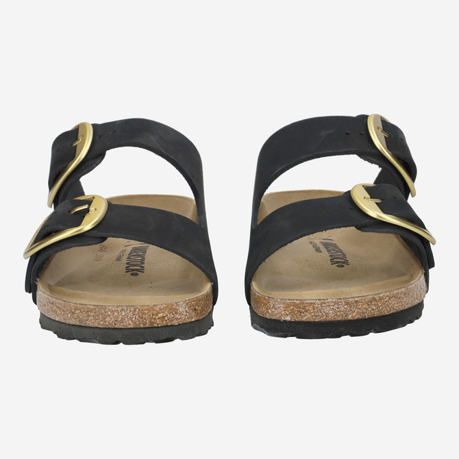 birkenstock ARIZONA BIG BUCKLE - Schwarz - Frontansicht