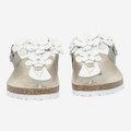 birkenstock GIZEH FLOWER - Weiß (Creme) - Frontansicht