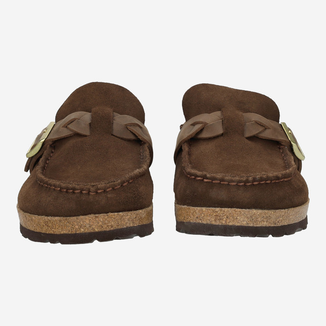 birkenstock BUCKLEY BRAIDED - Braun - Frontansicht