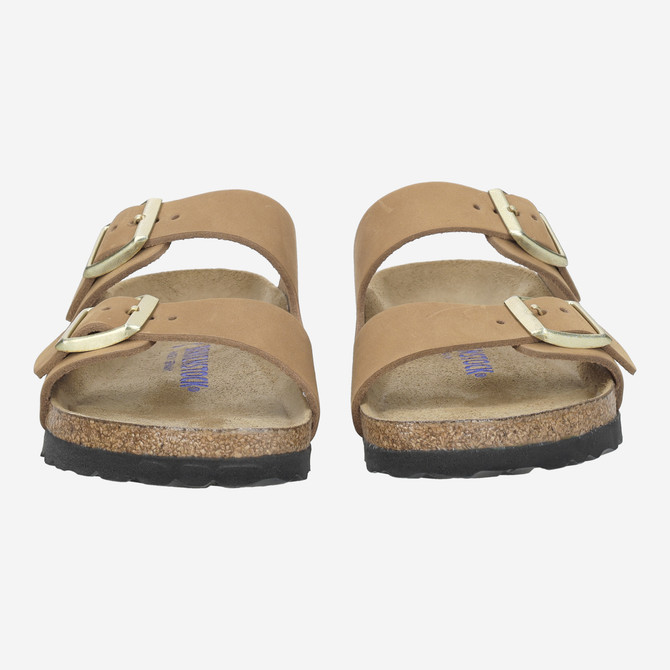 birkenstock ARIZONA SOFT FOOTBED - Braun - Frontansicht