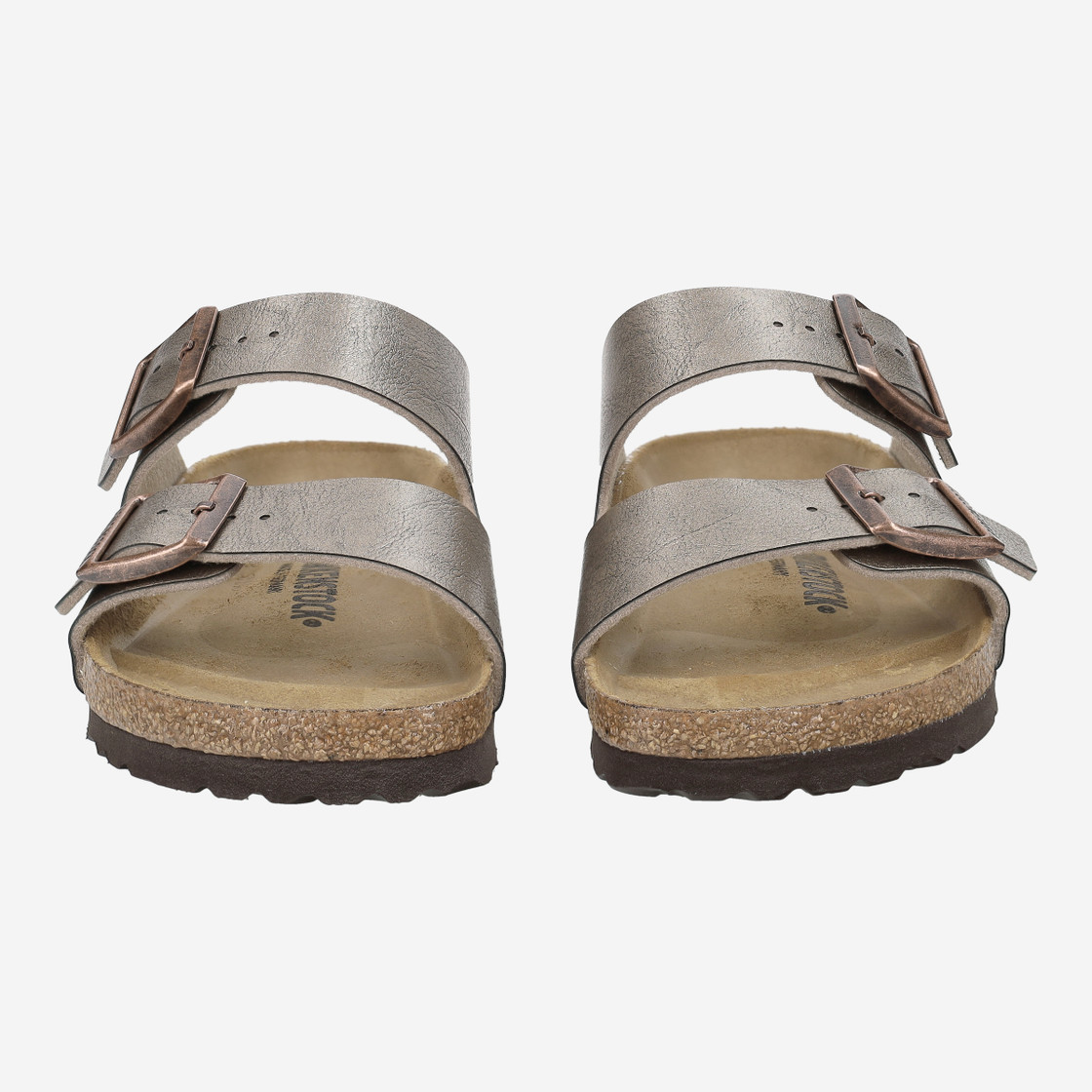 birkenstock ARIZONA BIRKO-FLOR - Beige - Frontansicht