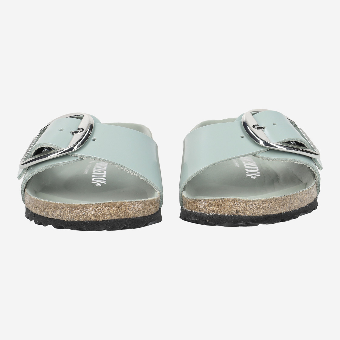birkenstock MADRID BIG BUCKLE - Blau, hell - Frontansicht