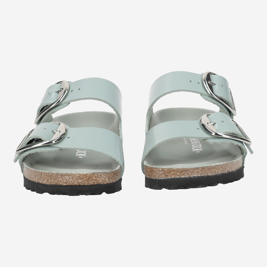 birkenstock ARIZONA BIG BUCKLE - Blau, hell - Frontansicht