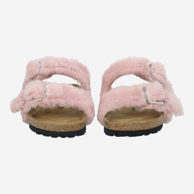 birkenstock ARIZONA SHEARLING - Rose - Frontansicht