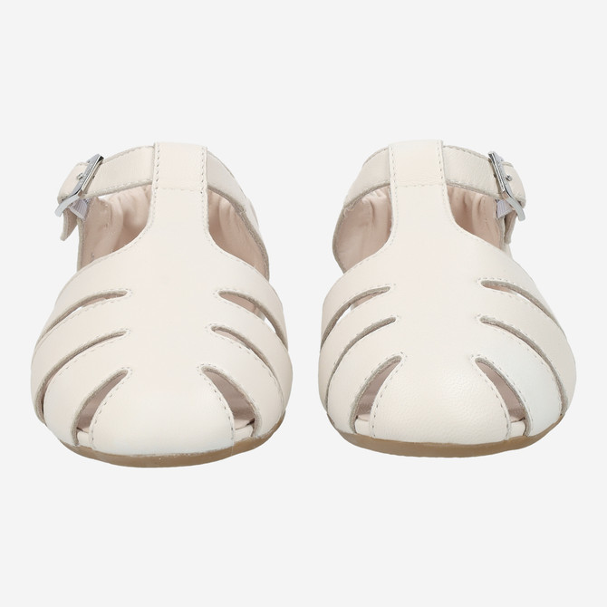 Candice Cooper DANDY T-BAR - Weiß - Frontansicht