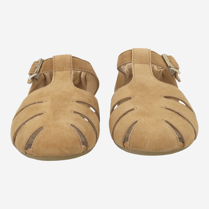 Candice Cooper DANDY T-BAR - Braun - Frontansicht