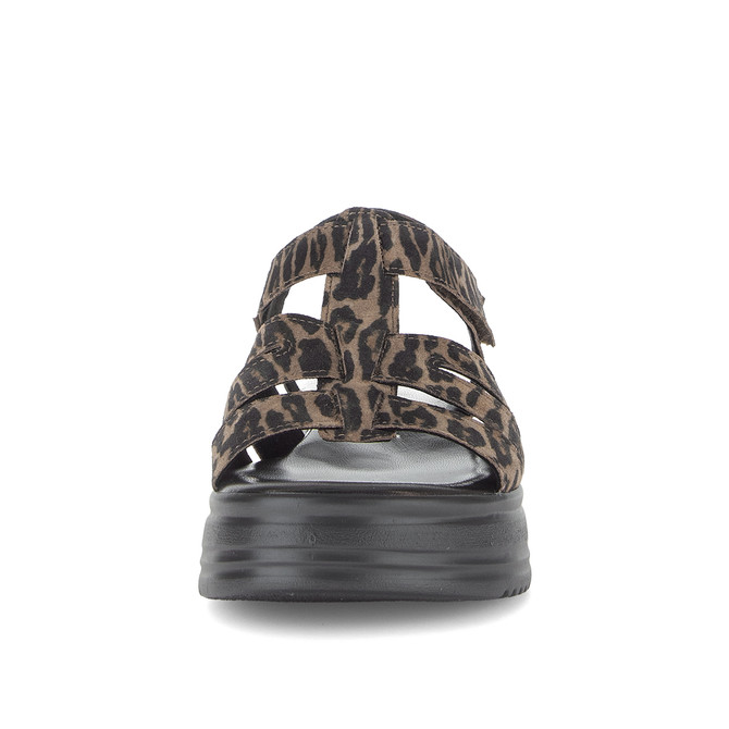 Gabor 2.742 - Braun / Leo-Look - Frontansicht