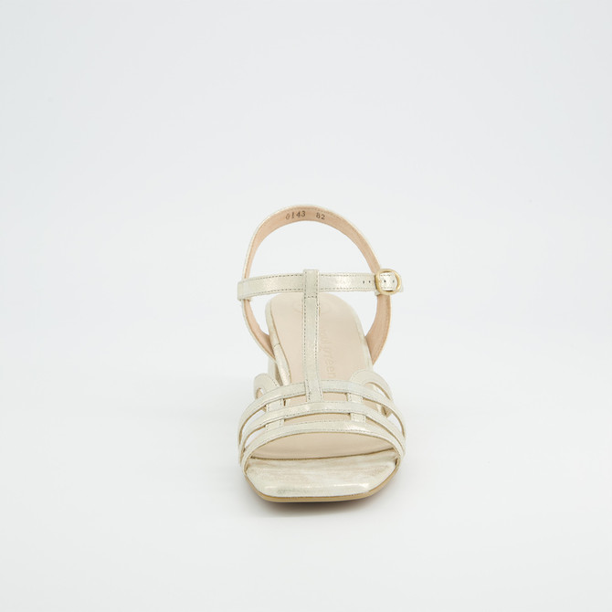 Paul Green 6197-009 - Beige, metallik - Frontansicht