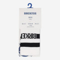 birkenstock COTTON TENNIS SOCKS - Weiß / Schwarz - Frontansicht