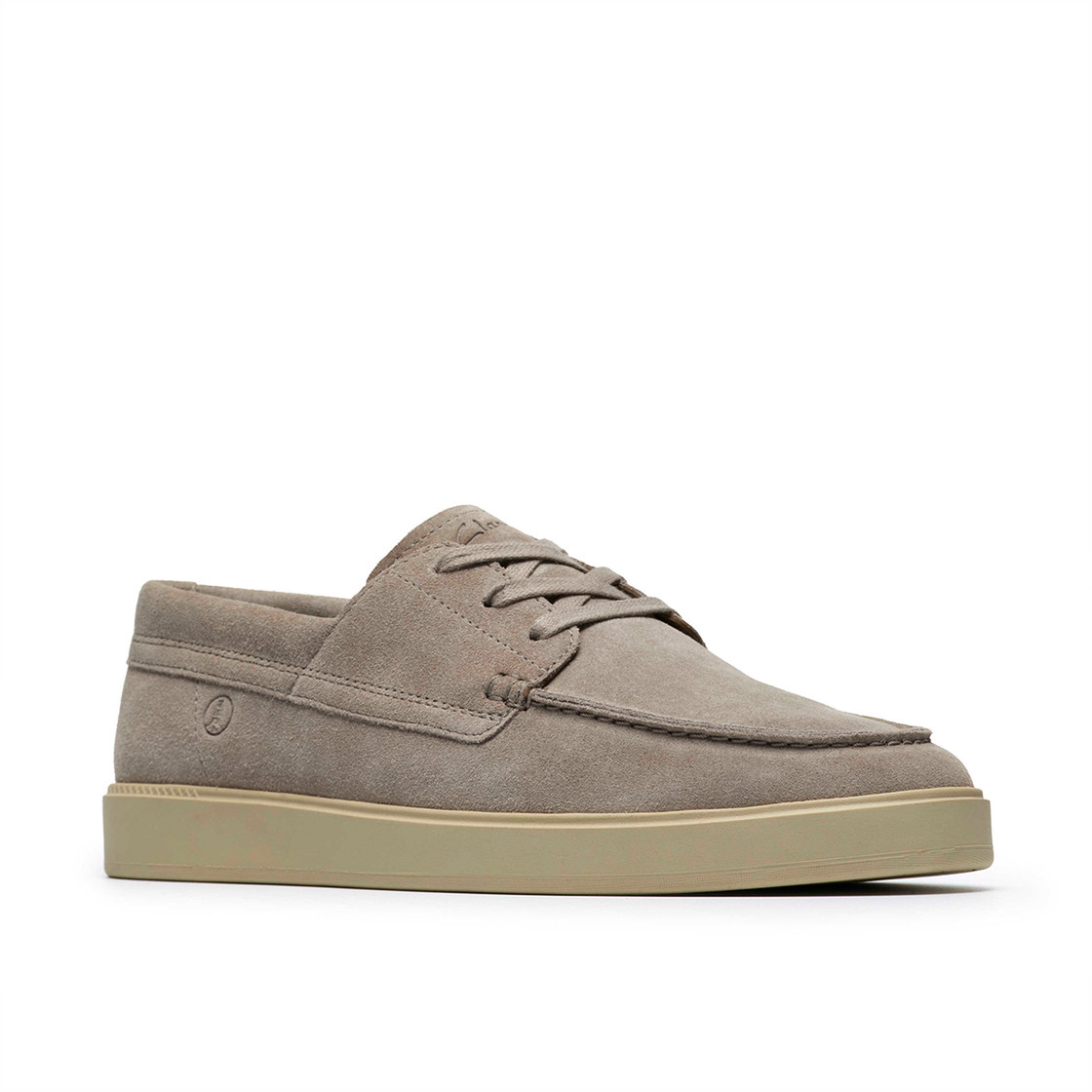 Clarks Lockford Boat - Grau - Seitenansicht