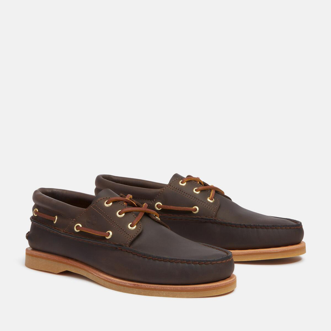 Timberland A2QKY CRAFTED BOAT SHOE - Braun - Seitenansicht