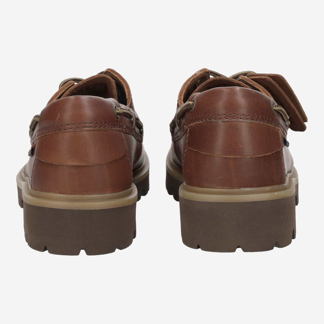 Clarks Cleyhill Boat - Braun - Seitenansicht