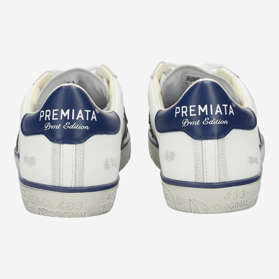 Premiata STEVEN - Weiß - Seitenansicht