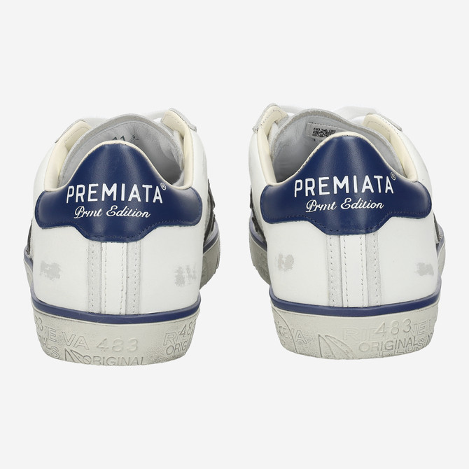 Premiata STEVEN - Weiß - Seitenansicht