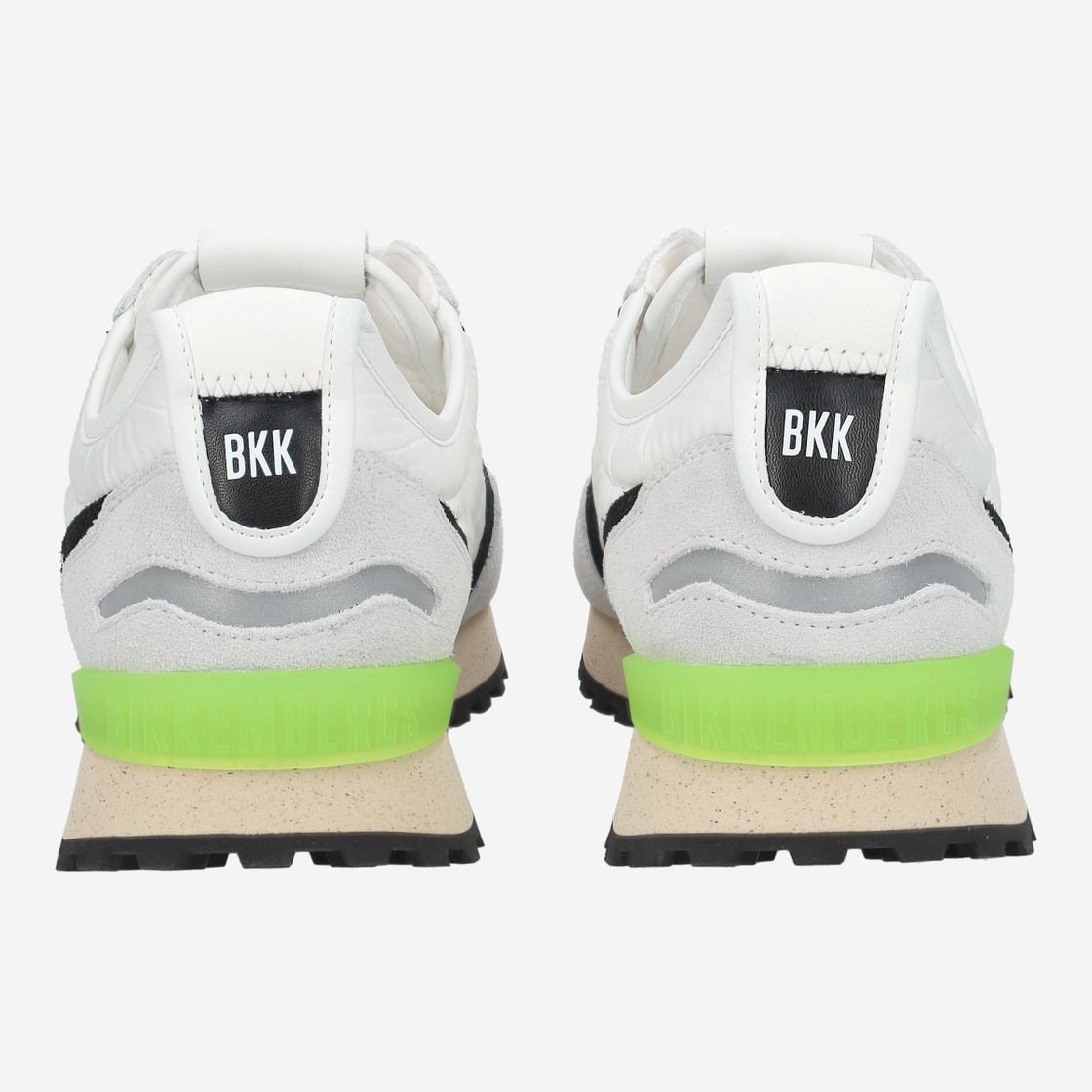 Dirk Bikkembergs IGNITE - Weiß / Grau - Seitenansicht